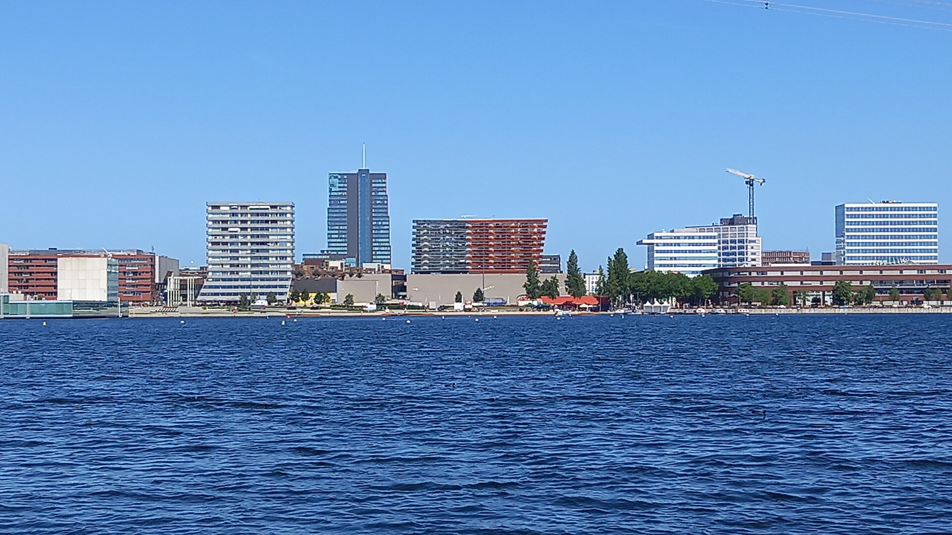 Skyline van Almere Stad