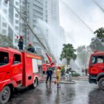 Brand aan boord van boot Achterwerf