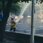 Containerbrand op Ambachtsmark snel onder controle